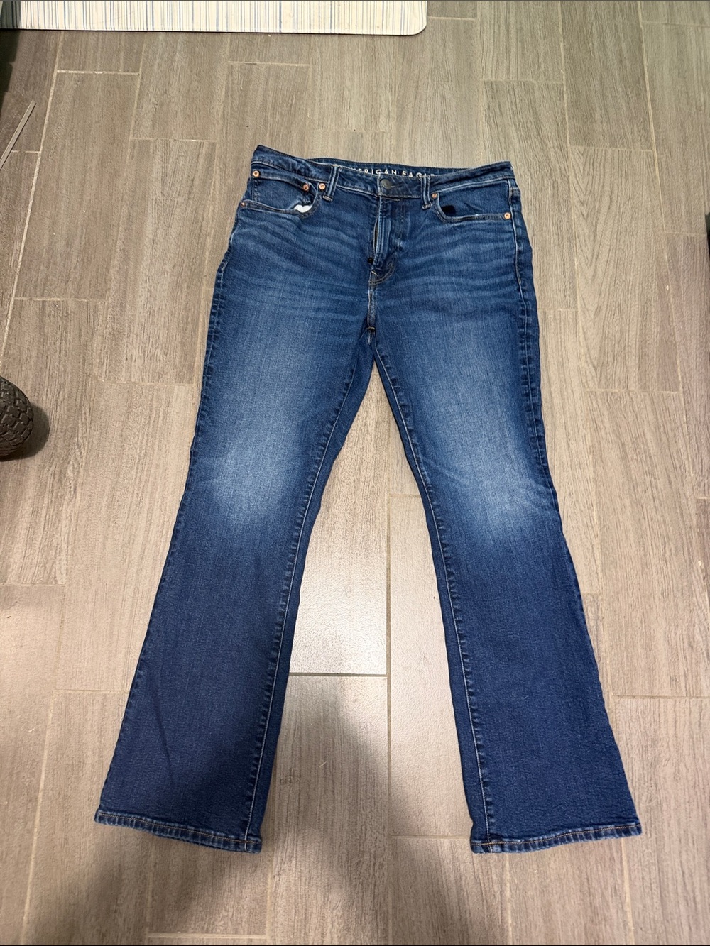 American Eagle Outfitters Mid Blue slim bootcut Jeans